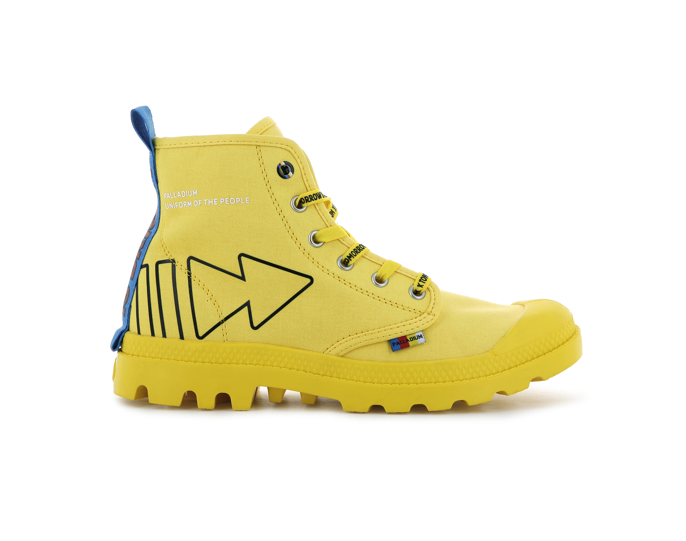 Yellow on sale palladium boots