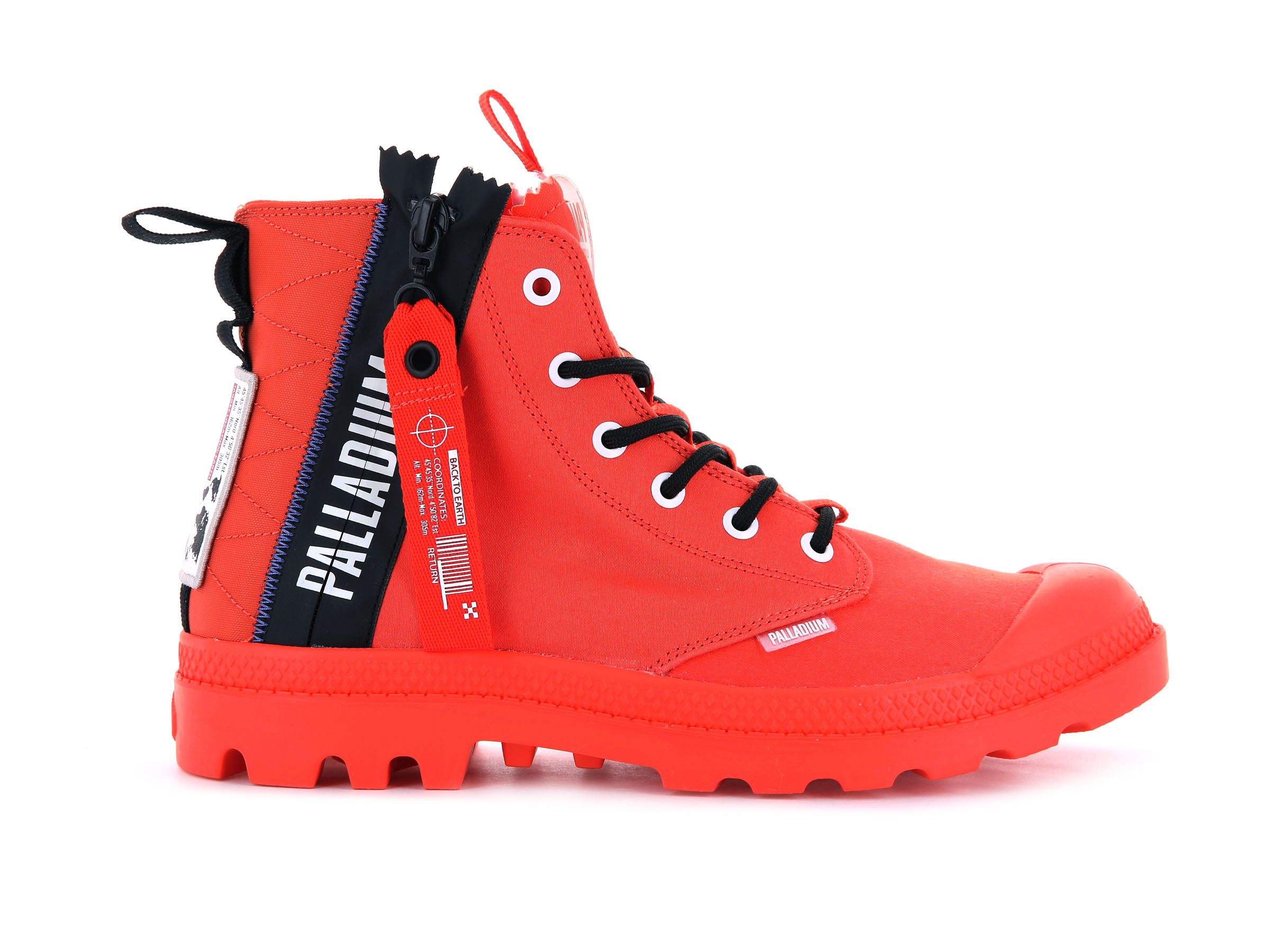 Orange sales palladium boots