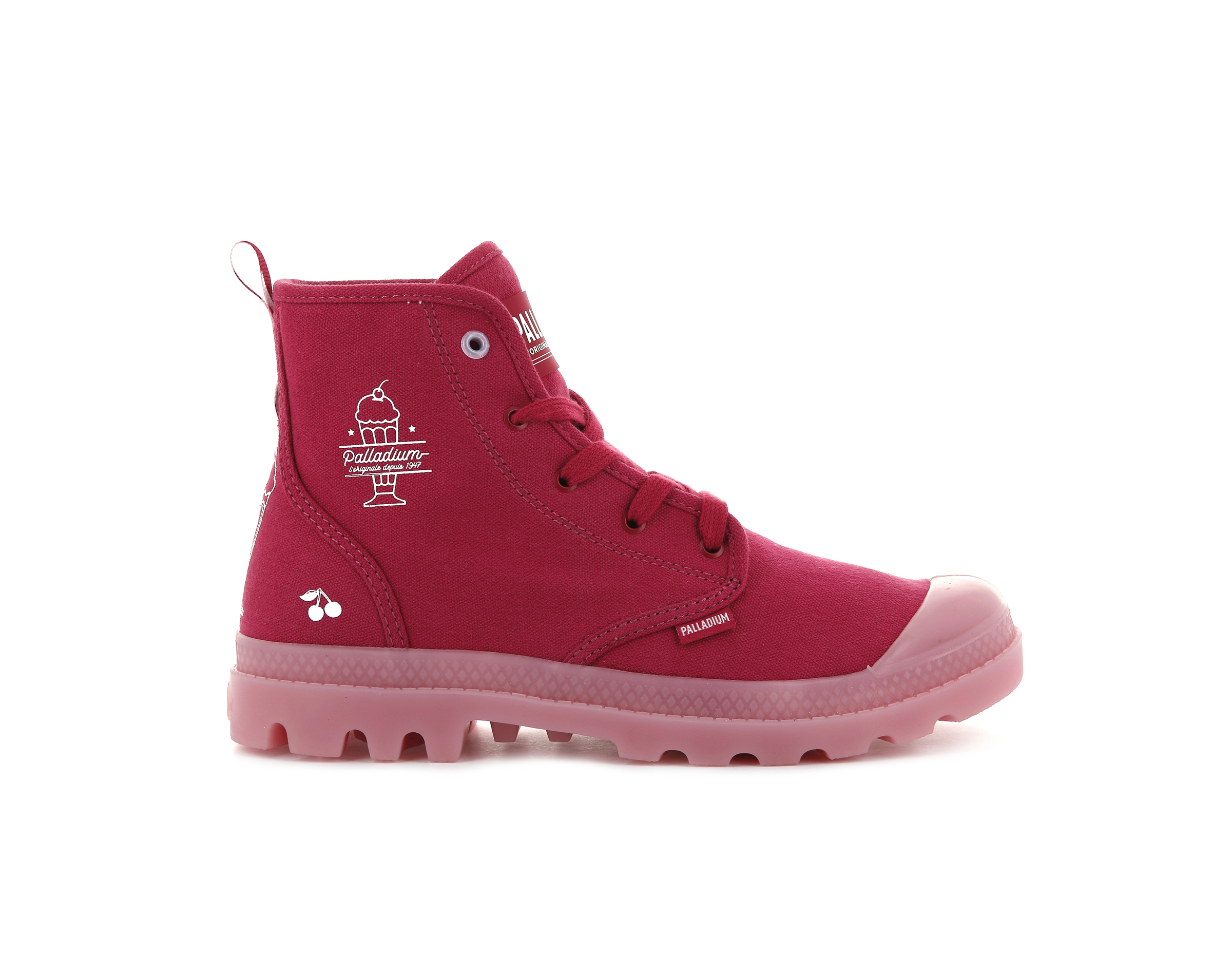 pink palladium boots