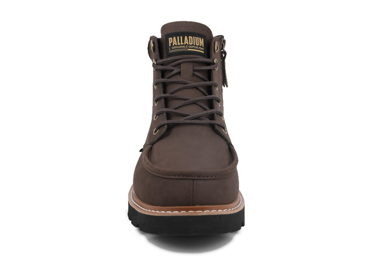 04985-249-M | TROOPERLITE GRIT ZIP | DARK COCOA