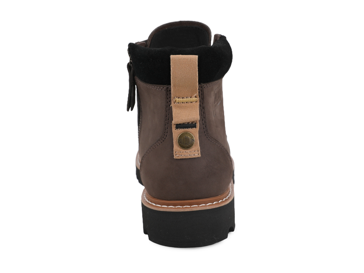 04985-249-M | TROOPERLITE GRIT ZIP | DARK COCOA
