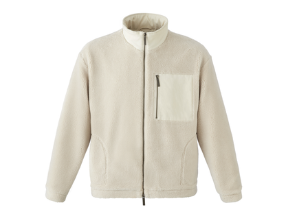 1013120-155 | M SHERPA JKT 01 | WHITE CAP GRAY