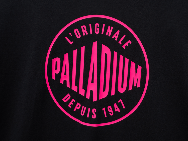 1710934-008 | UNISEX PALLADIUM FRANCE LOGO COTTON T-SHIRT | BLACK