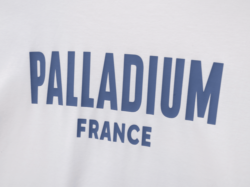 1710934-116 | UNISEX PALLADIUM FRANCE LOGO COTTON T-SHIRT | STAR WHITE - PALLADIUM EU - 5