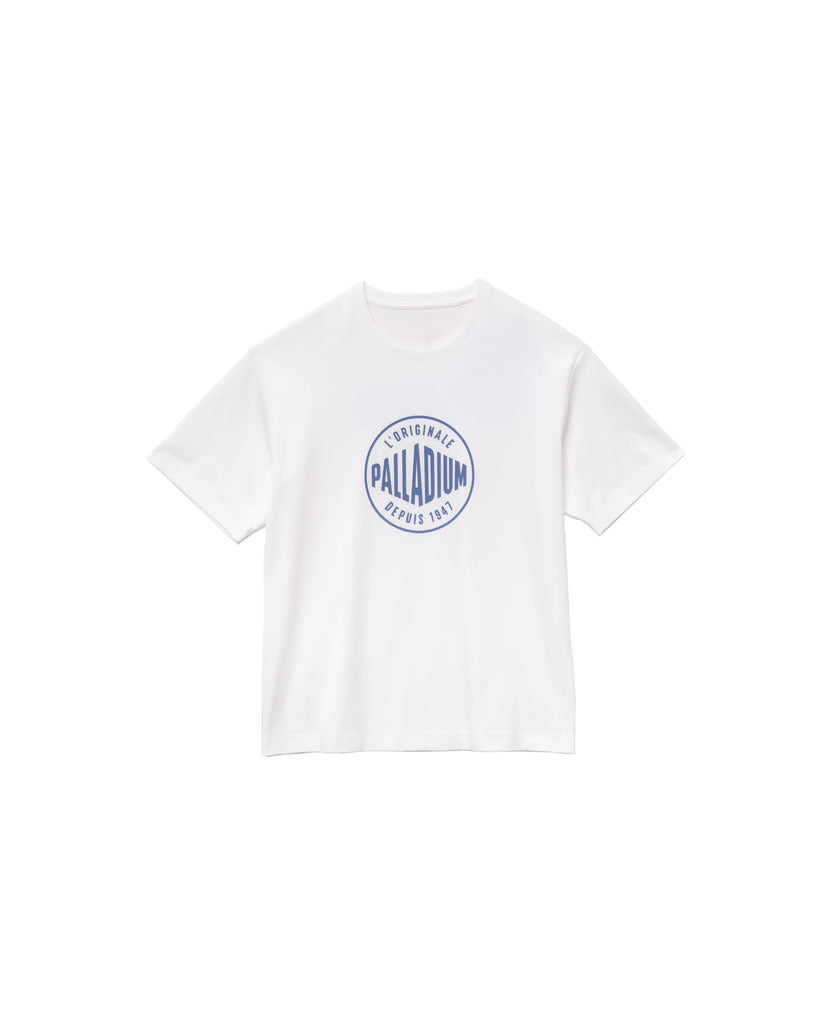 1710934-116 | UNISEX PALLADIUM FRANCE LOGO COTTON T-SHIRT | STAR WHITE