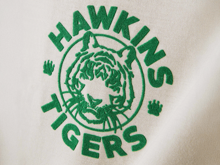 1712303-161 | STRANGER THINGS TIGER TEE | BEIGE