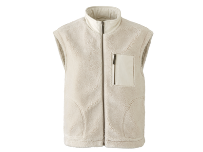 1913131-155 | SHERPA VEST | WHITE CAP GRAY