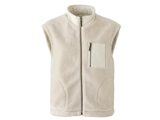 1913131-155 | SHERPA VEST | WHITE CAP GRAY