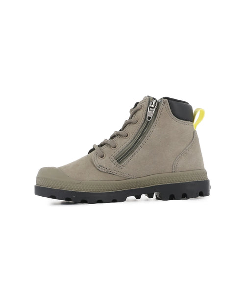 57216-308-M | PAMPA HI CUFF WP OZ | DUSKY GREEN - PALLADIUM EU - 3