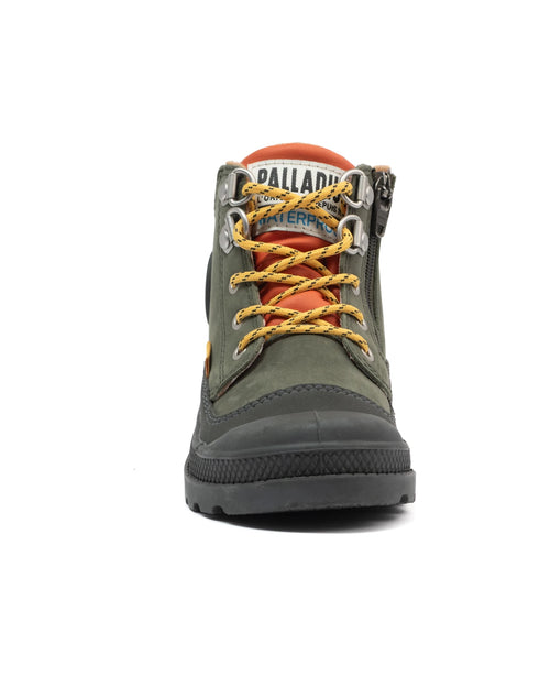 58891-325-M | PAMPA HI CUFF HIKER WP | OLIVE NIGHT - PALLADIUM EU - 3