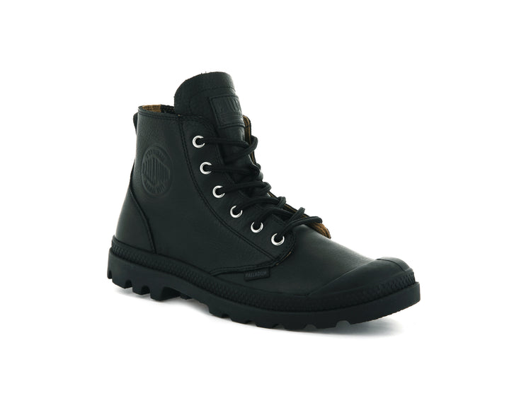 75750-001-M | PAMPA HI LEATHER UL | BLACK/BLACK