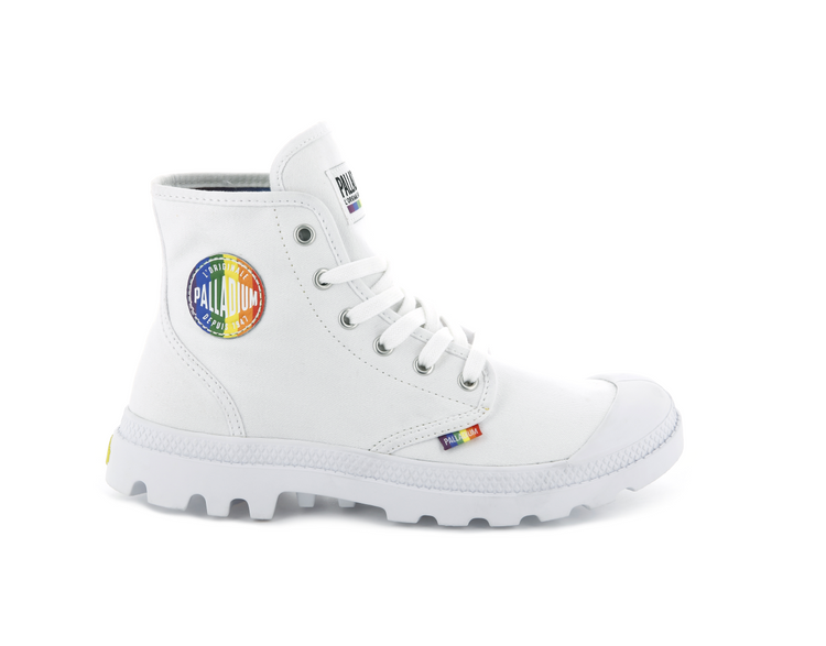 76521-132-M | PAMPA PRIDE | WHITE/RAINBOW