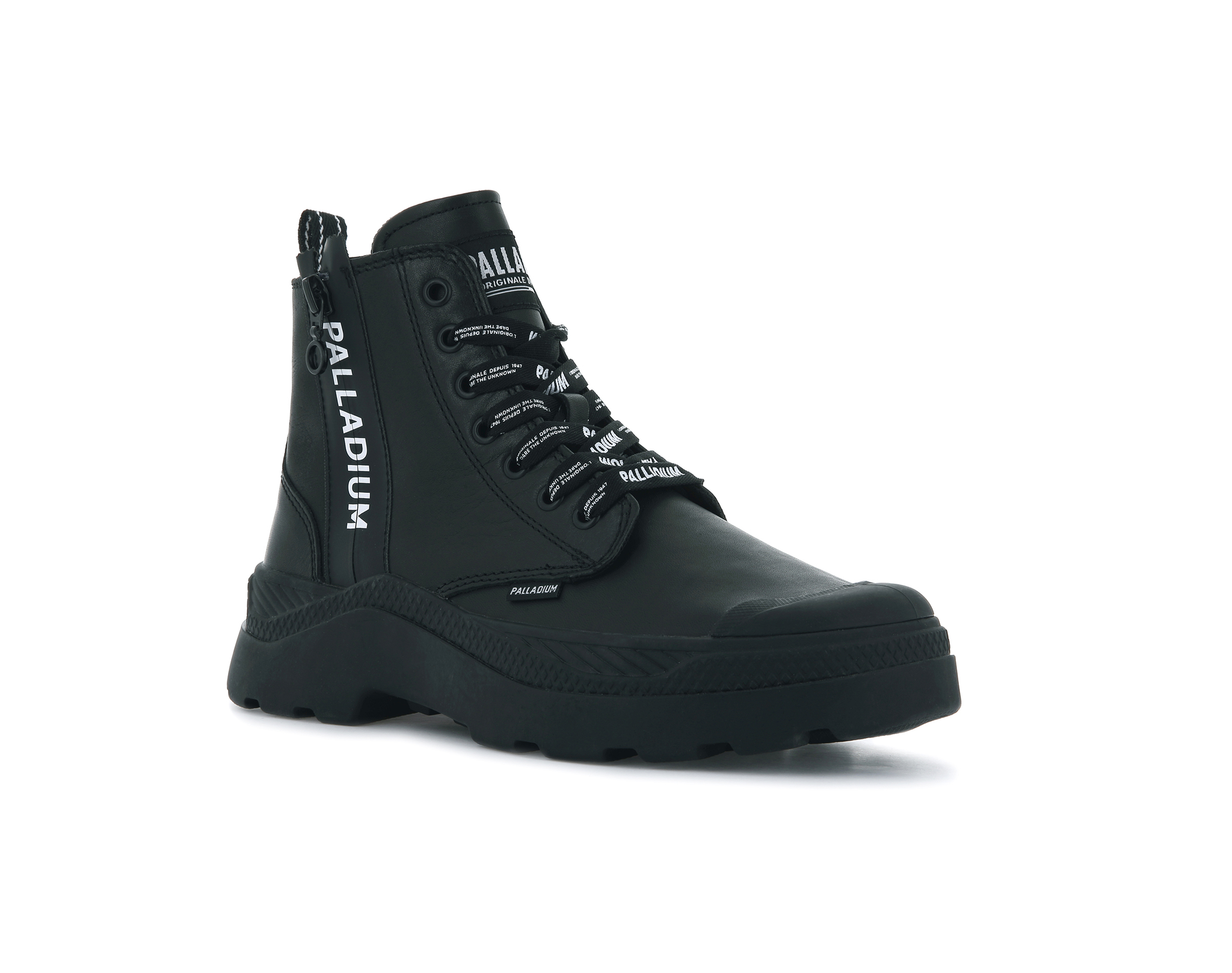 76902-008-M PALLAKIX HI ZIP BLACK/BLACK