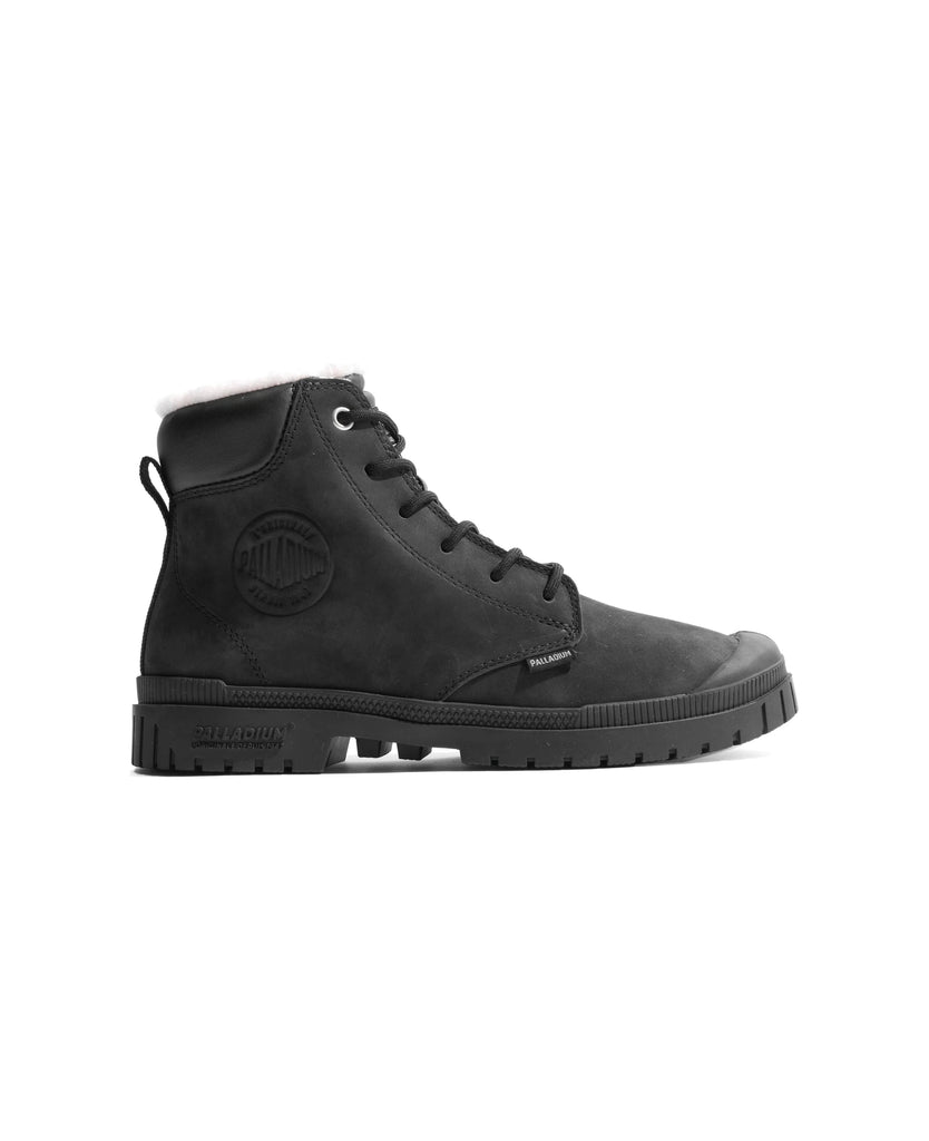 79067-008-M | SP20 CUFF LEATHER WATERPROOF WL | BLACK