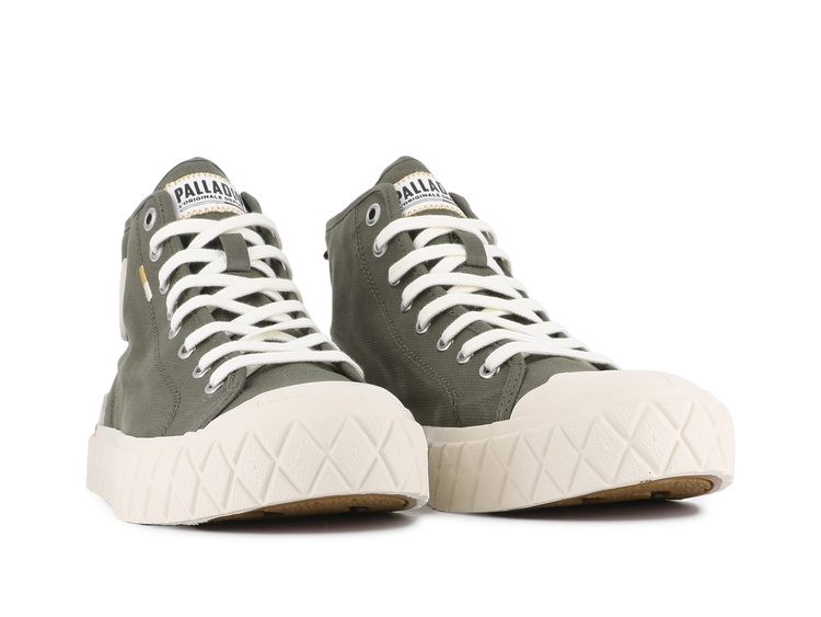 79142-325-M | PALLA ACE CHUKKA ORGANIC | OLIVE NIGHT