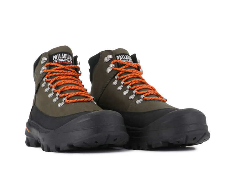 79540-361-M | PALLARIDER THINS WP+ | OLIVE NIGHT/BLACK