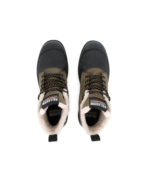 79547-325-M | PAMPA DUCK WL WP+ | OLIVE NIGHT - PALLADIUM EU - 6