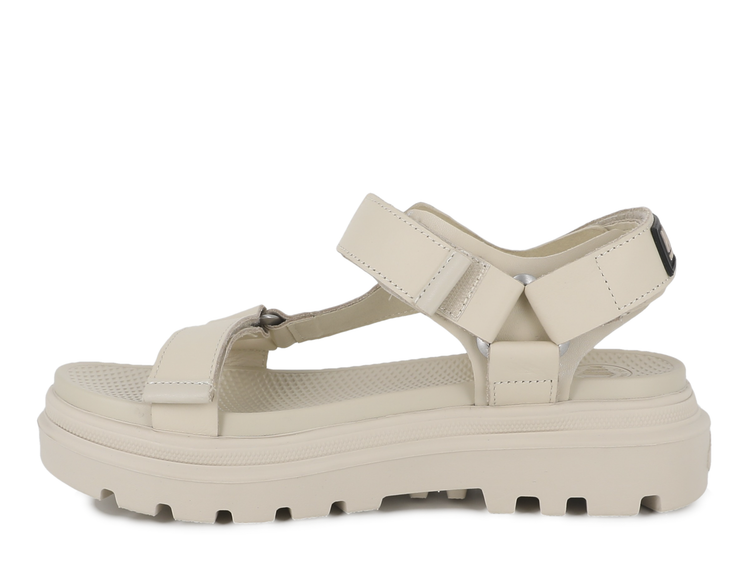 94620-175-M | PALLACRUISE STRAP LEATHER | ALMOND MILK