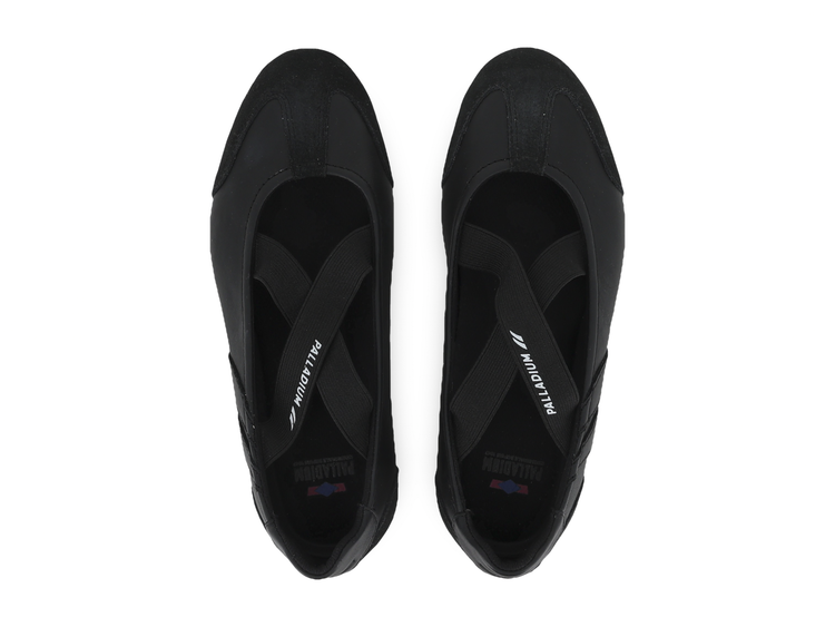 94645-008-M | RACER BALLERINA LEATHER | BLACK