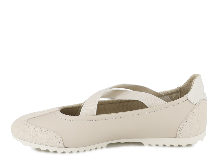 94645-244-M | RACER BALLERINA LEATHER | WHITECAP GRAY