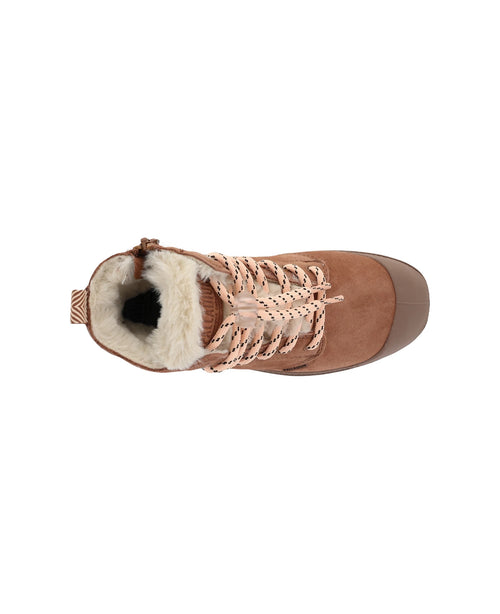 94978-291-M | PAMPA HI ZIP WL HIVR | RAW BROWN - PALLADIUM EU - 7