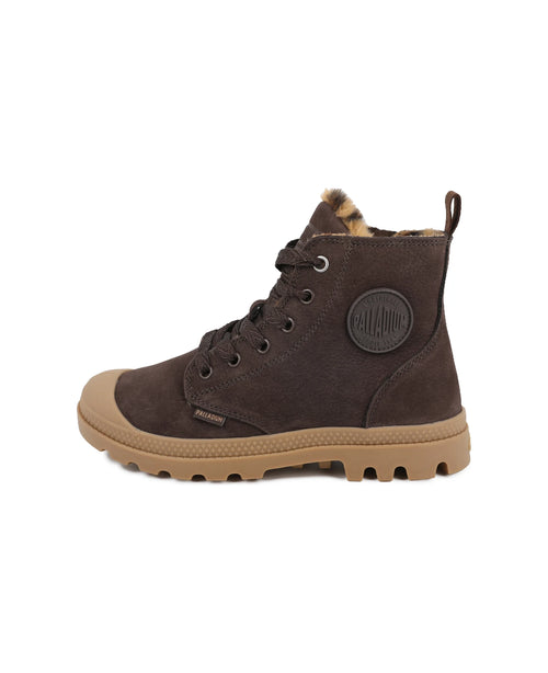 94979-249-M | PAMPA HI ZIP WL WILD | DARK COCOA - PALLADIUM EU - 8