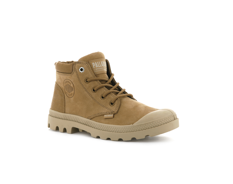 95561-252-M | WOMENS PAMPA LO CUFF LEATHER | DEAR BROWN