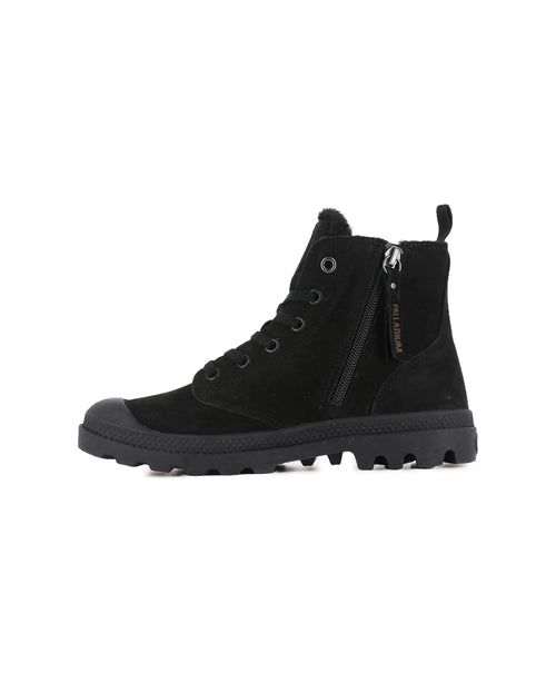 95982-010-M | PAMPA HI ZIP WL | BLACK/BLACK - PALLADIUM EU - 3