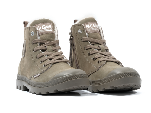 95982-377-M | PAMPA HI ZIP WL | DUSKY GREEN - PALLADIUM EU - 6