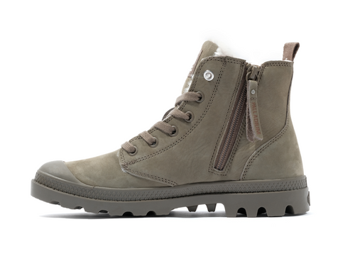 95982-377-M | PAMPA HI ZIP WL | DUSKY GREEN - PALLADIUM EU - 4