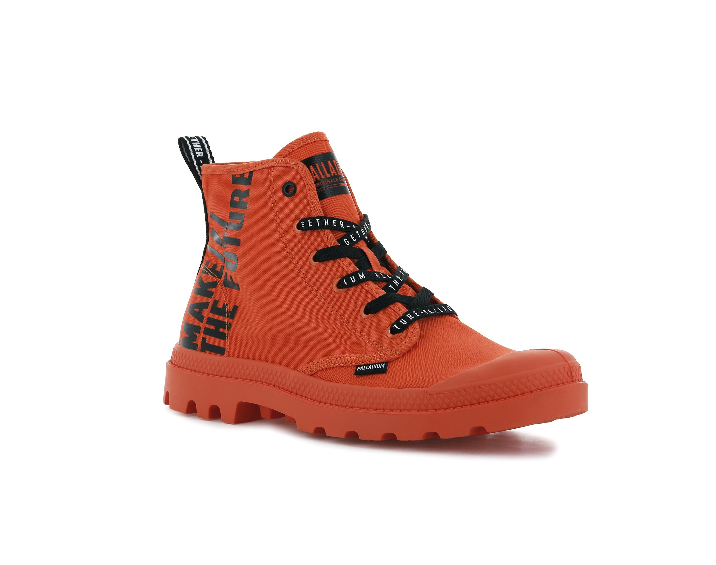 Orange sales palladium boots