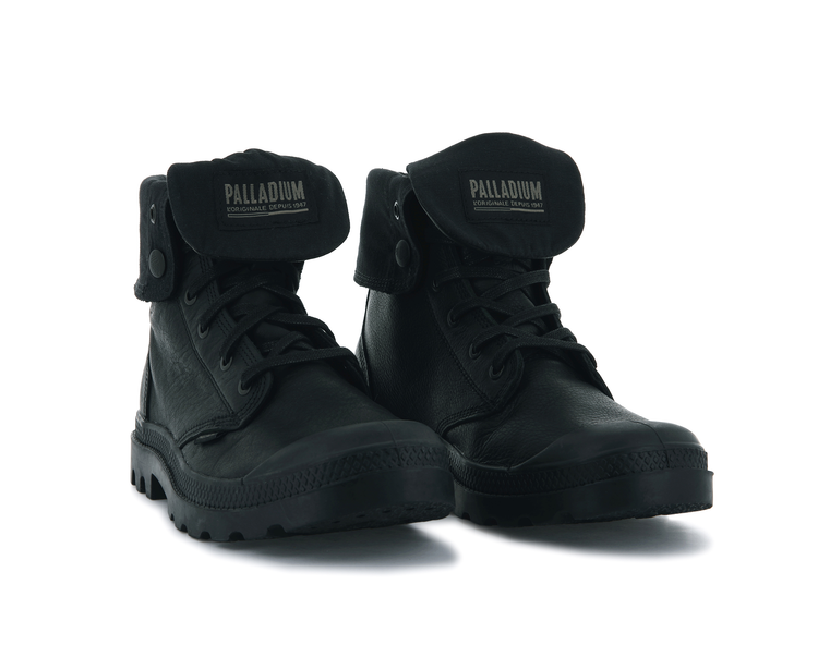 BAGGY LEATHER ESS PALLADIUM UK