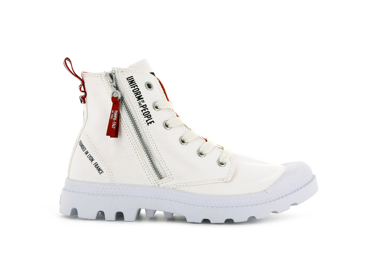 77023-116-M | PAMPA HI OUTZIP UNIFORM OF THE PEOPLE | STAR WHITE