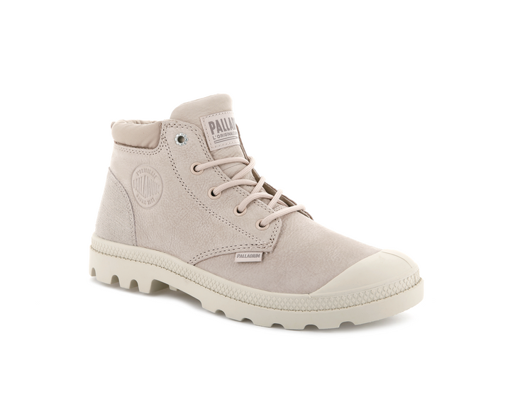 95561-677-M | WOMENS PAMPA LO CUFF LEATHER | ROSE DUST/SAND DOLLA